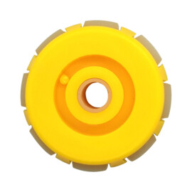 Multidirectioneel wiel met 8 rollers, 51 mm